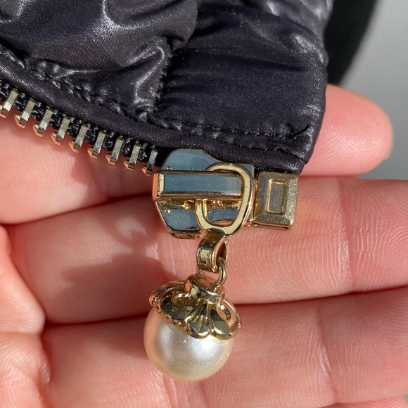 New Puffer Jacket, pearls & lace - Picture 5 of 11